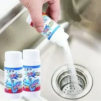 HIGH PRESSURE DRAIN CLEANING POWDER REMOVES BLOCKAGES IN PIPES, SINKS & SEPTIC TANKS